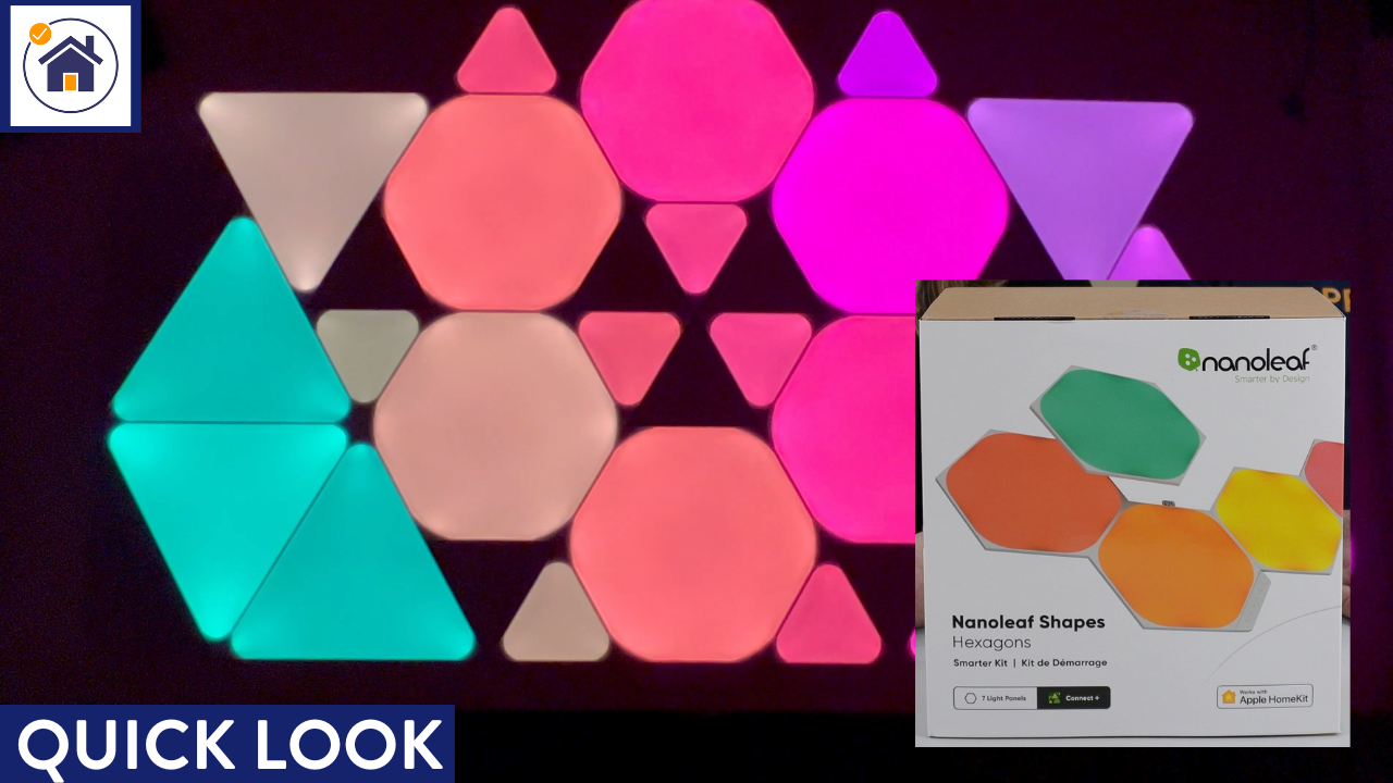 Watch QUICK LOOK&colon; Nanoleaf Shapes Hexagon on Amazon Live